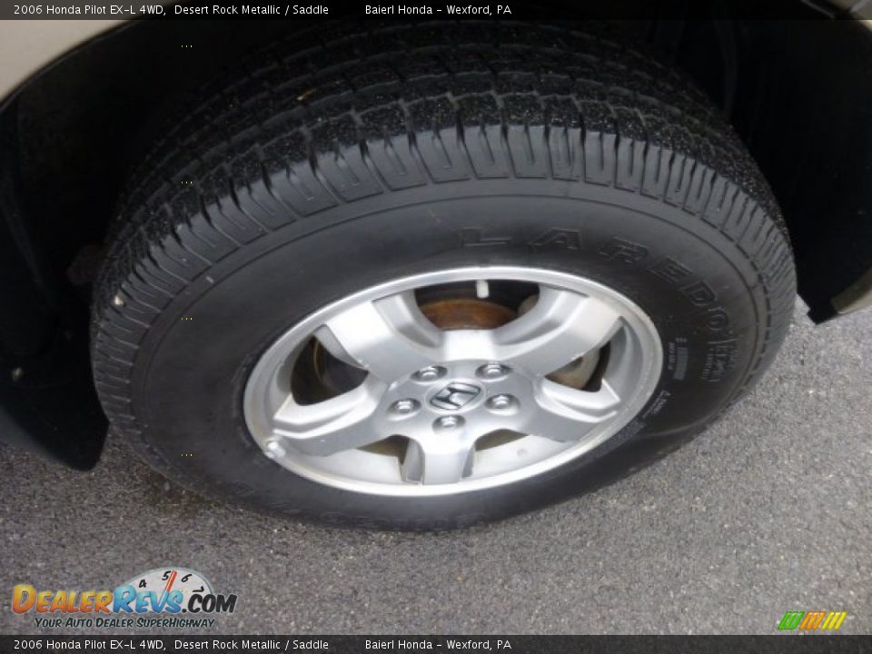 2006 Honda Pilot EX-L 4WD Desert Rock Metallic / Saddle Photo #9