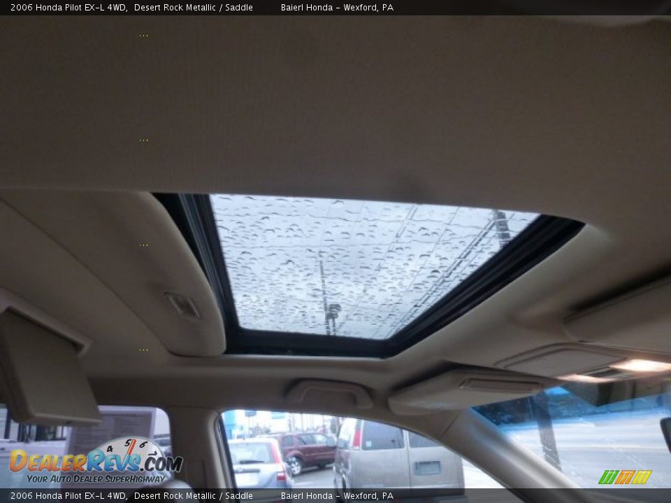 2006 Honda Pilot EX-L 4WD Desert Rock Metallic / Saddle Photo #11