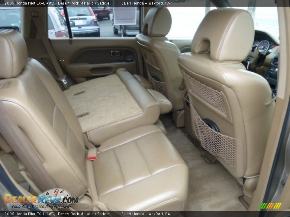 2006 Honda Pilot EX-L 4WD Desert Rock Metallic / Saddle Photo #12