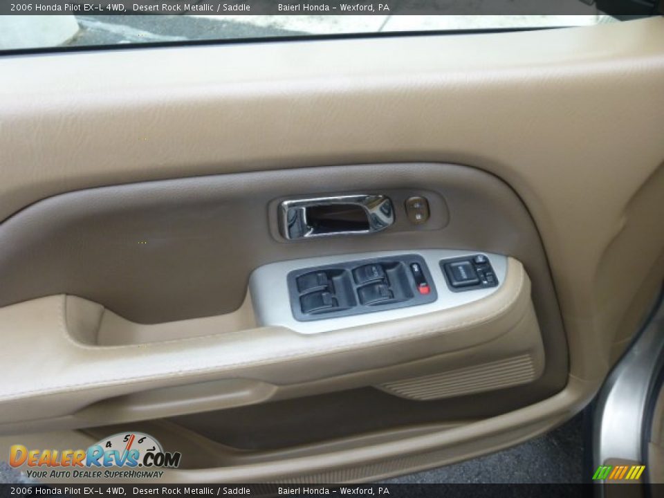 2006 Honda Pilot EX-L 4WD Desert Rock Metallic / Saddle Photo #18