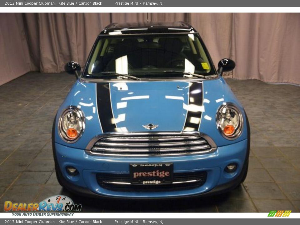 2013 Mini Cooper Clubman Kite Blue / Carbon Black Photo #3