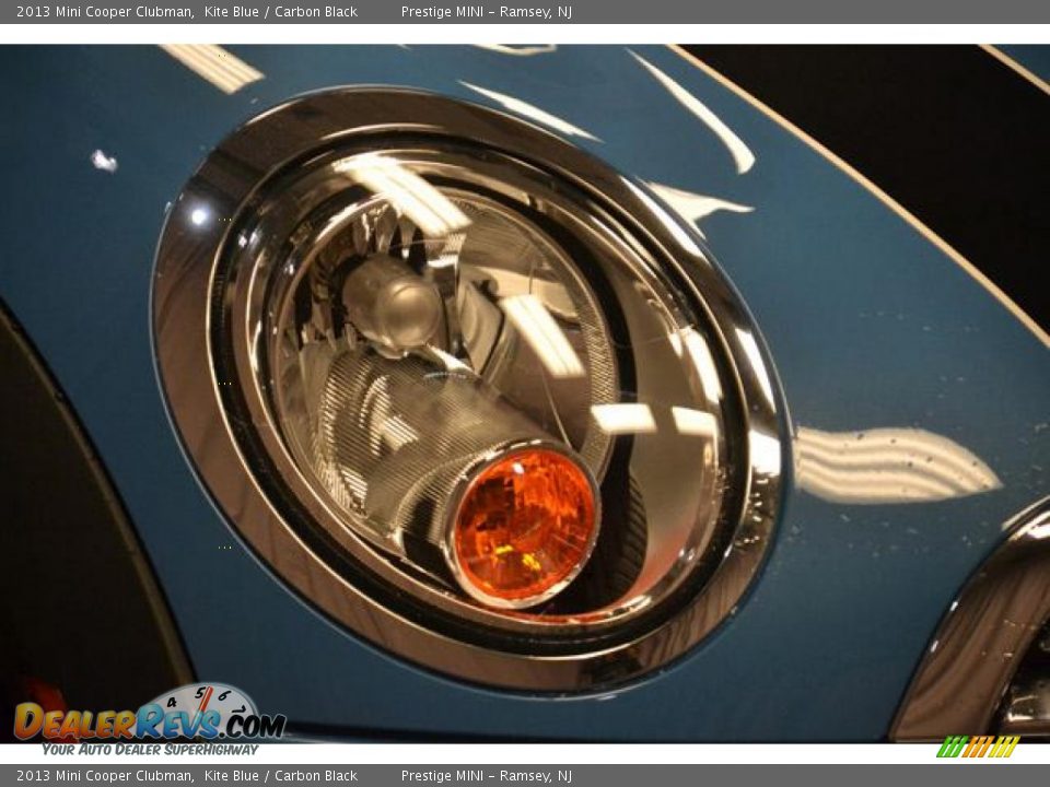 2013 Mini Cooper Clubman Kite Blue / Carbon Black Photo #5