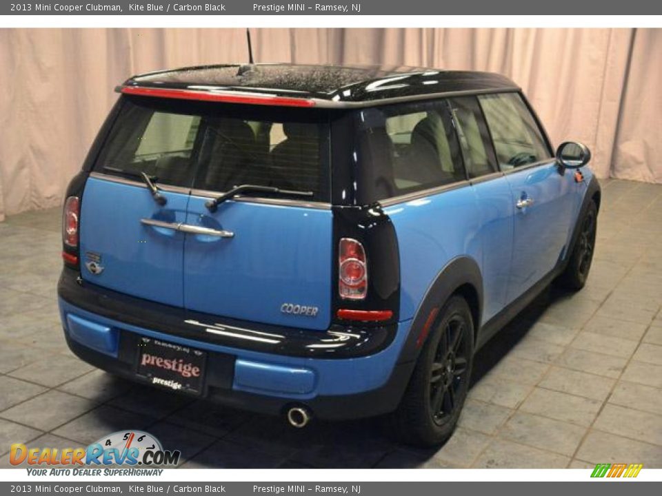 2013 Mini Cooper Clubman Kite Blue / Carbon Black Photo #6