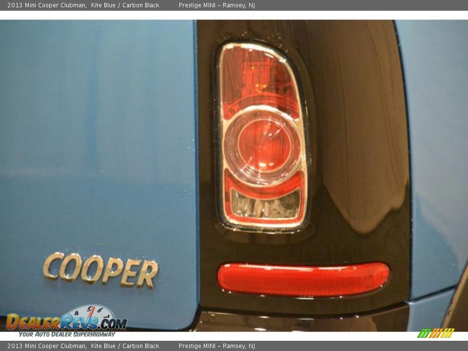 2013 Mini Cooper Clubman Kite Blue / Carbon Black Photo #7