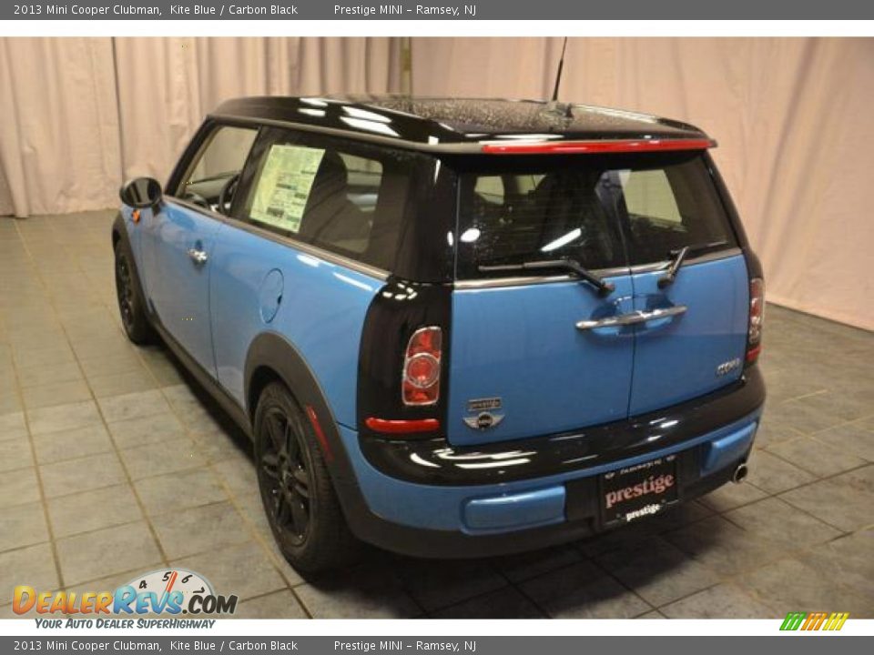 2013 Mini Cooper Clubman Kite Blue / Carbon Black Photo #11