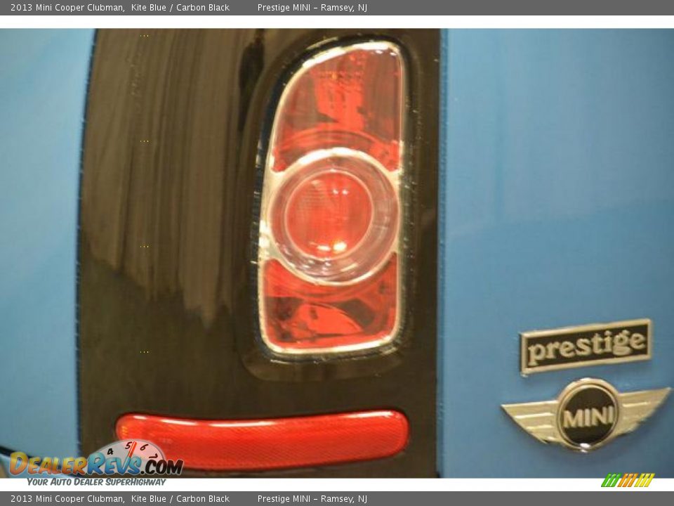 2013 Mini Cooper Clubman Kite Blue / Carbon Black Photo #12