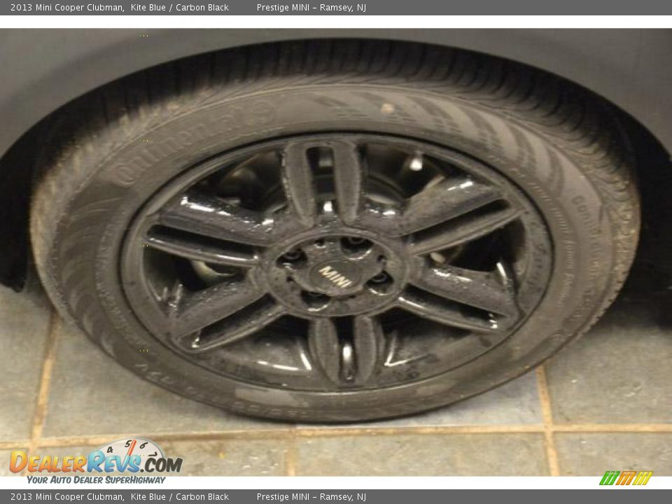 2013 Mini Cooper Clubman Kite Blue / Carbon Black Photo #14
