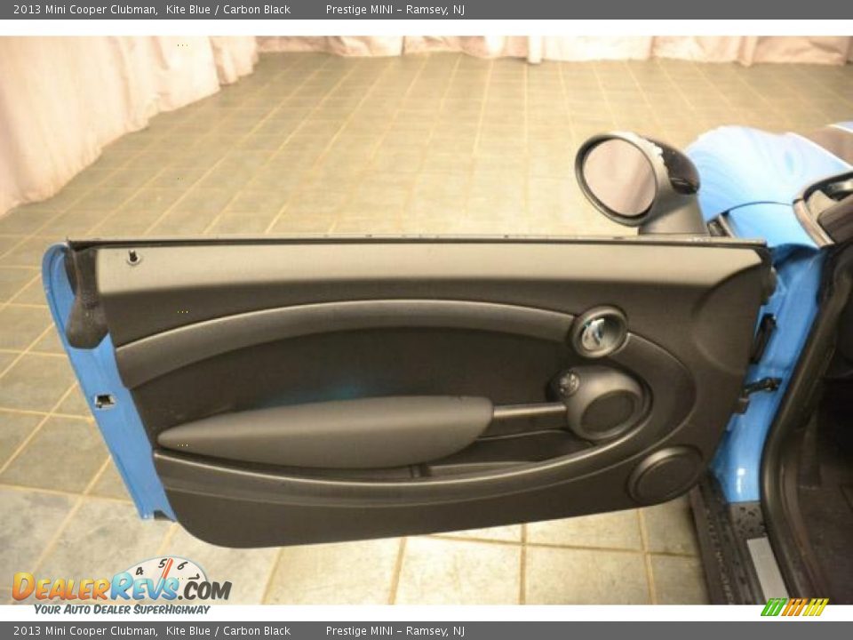 2013 Mini Cooper Clubman Kite Blue / Carbon Black Photo #18