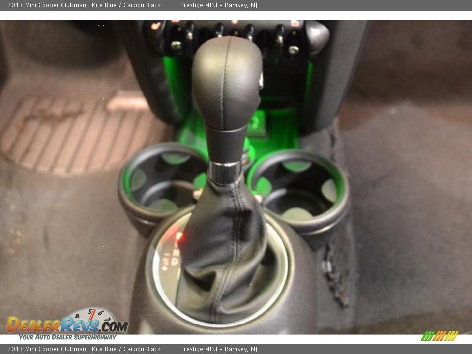 2013 Mini Cooper Clubman Kite Blue / Carbon Black Photo #29