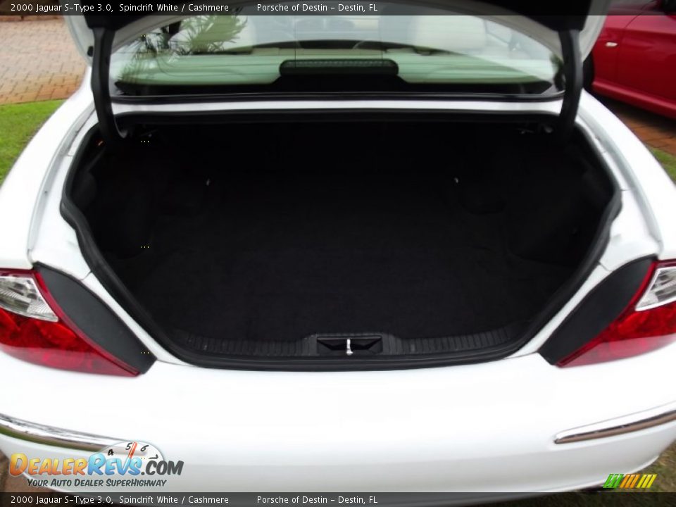 2000 Jaguar S-Type 3.0 Spindrift White / Cashmere Photo #18