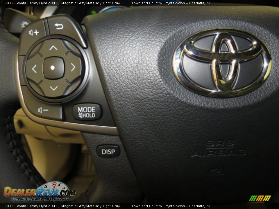 2013 Toyota Camry Hybrid XLE Magnetic Gray Metallic / Light Gray Photo #15