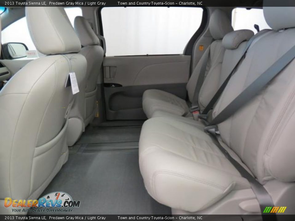 2013 Toyota Sienna LE Predawn Gray Mica / Light Gray Photo #6