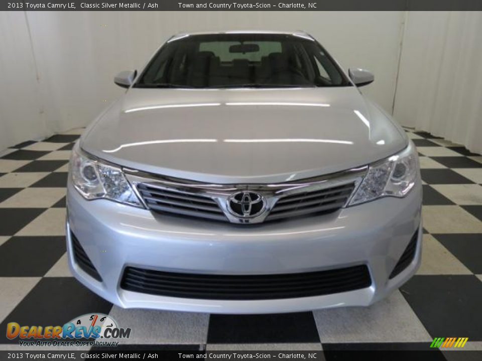 2013 Toyota Camry LE Classic Silver Metallic / Ash Photo #2