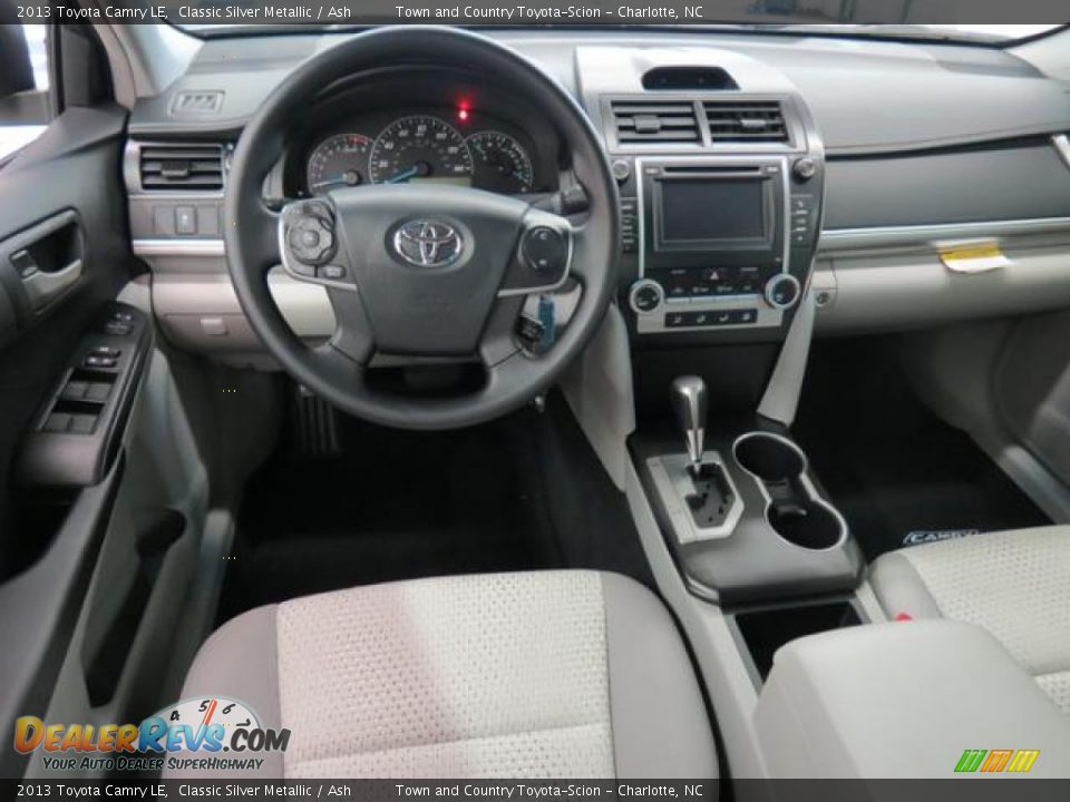 2013 Toyota Camry LE Classic Silver Metallic / Ash Photo #5