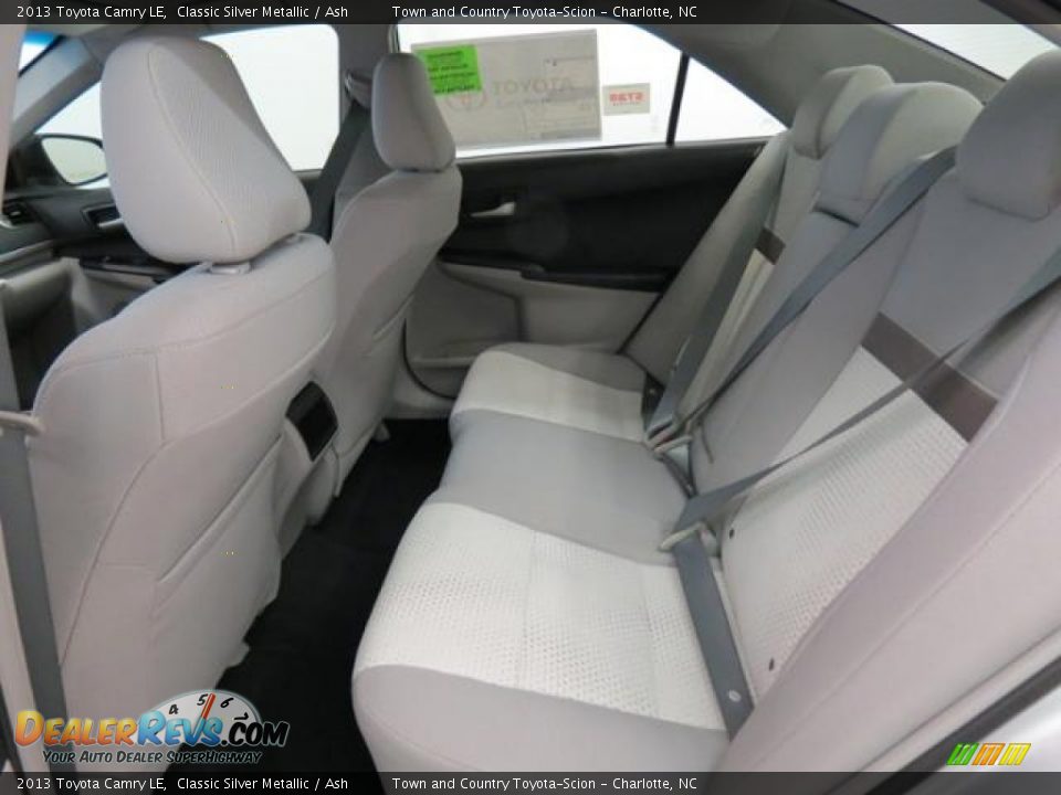 2013 Toyota Camry LE Classic Silver Metallic / Ash Photo #6