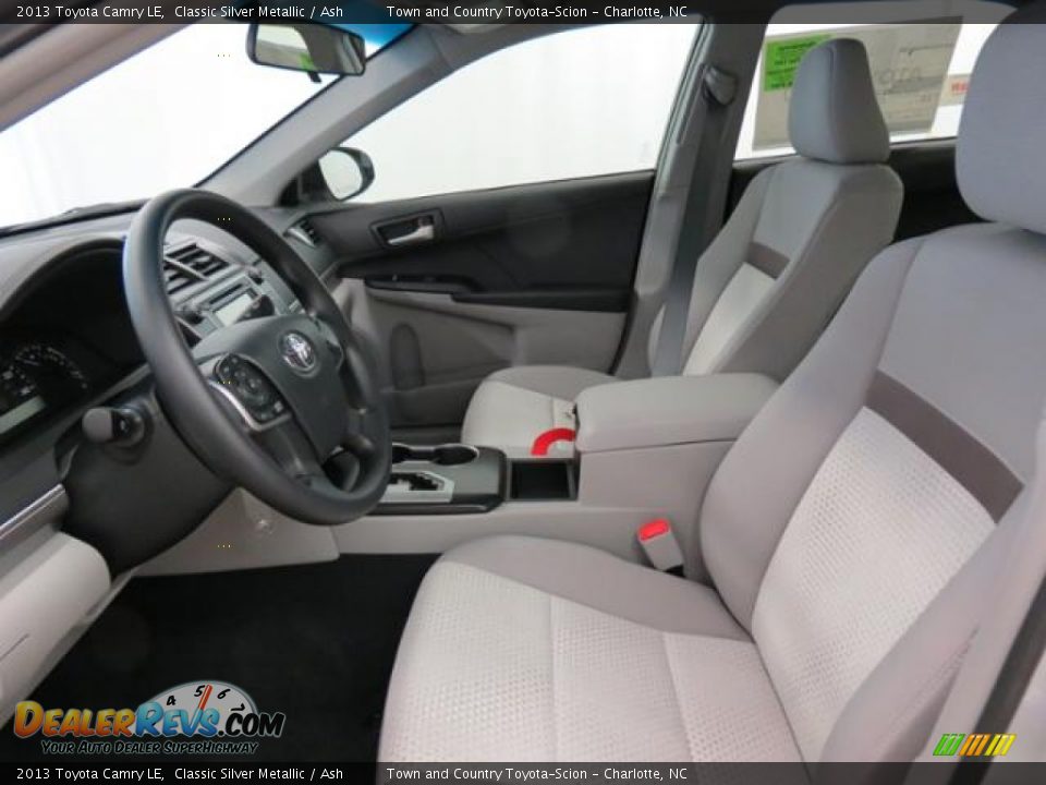 2013 Toyota Camry LE Classic Silver Metallic / Ash Photo #8
