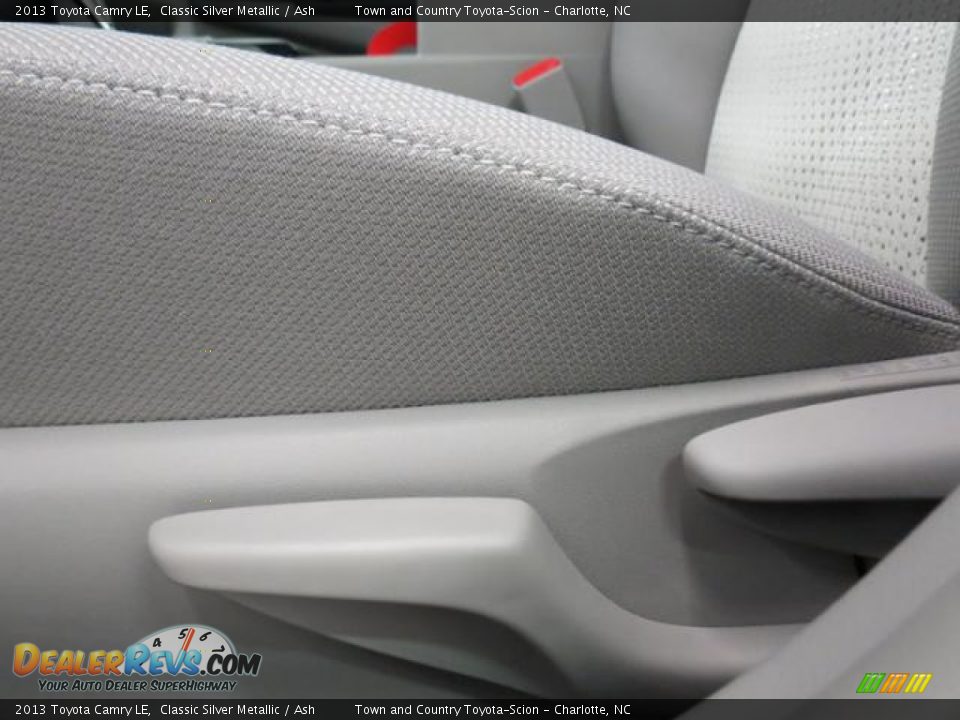 2013 Toyota Camry LE Classic Silver Metallic / Ash Photo #9