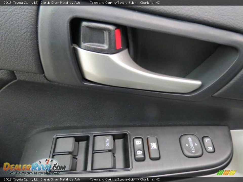 2013 Toyota Camry LE Classic Silver Metallic / Ash Photo #10