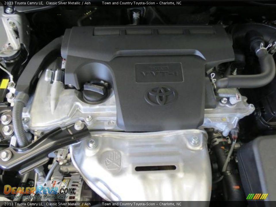 2013 Toyota Camry LE Classic Silver Metallic / Ash Photo #20