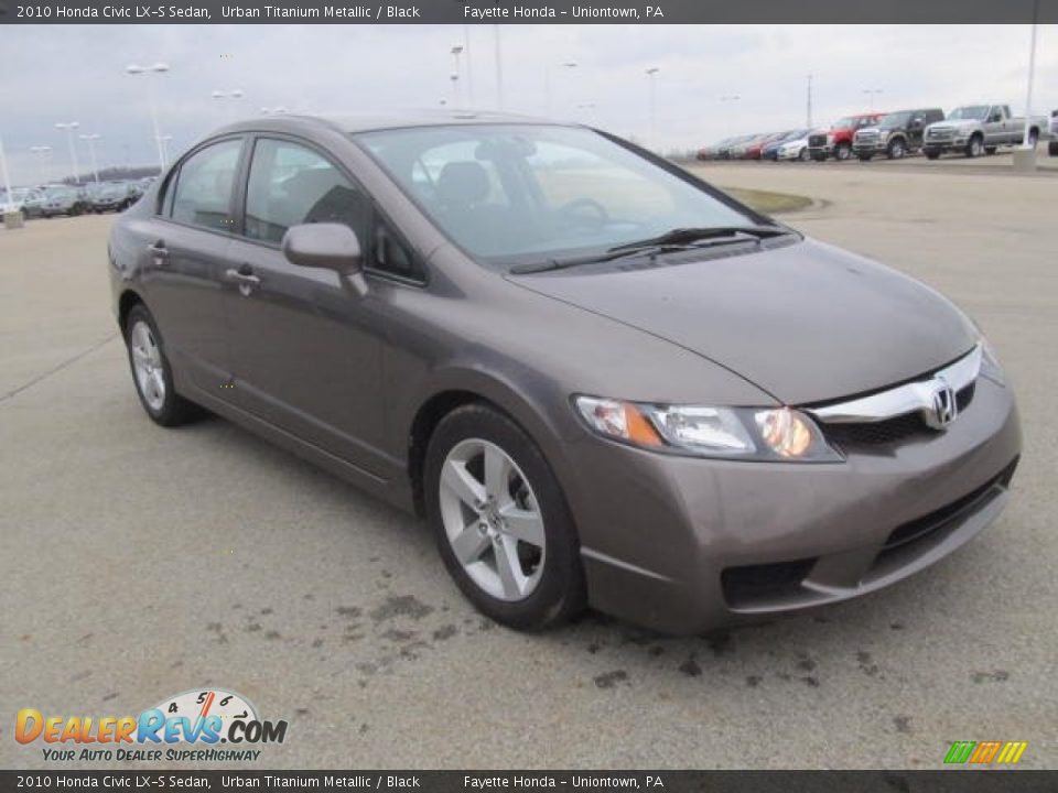 Front 3/4 View of 2010 Honda Civic LX-S Sedan Photo #5