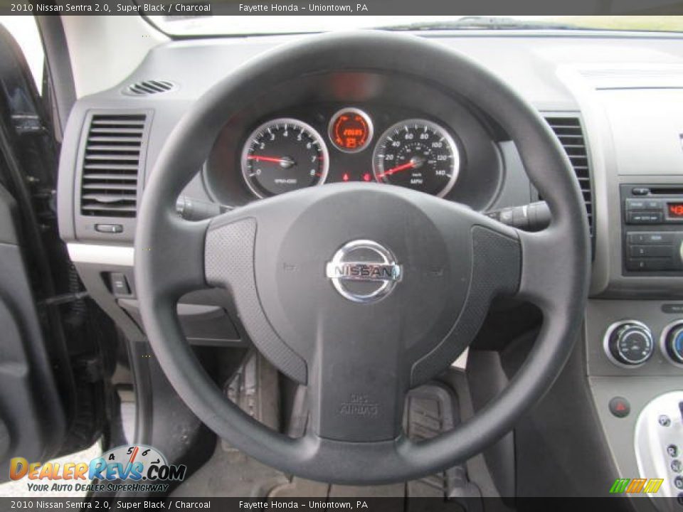 2010 Nissan Sentra 2.0 Steering Wheel Photo #11