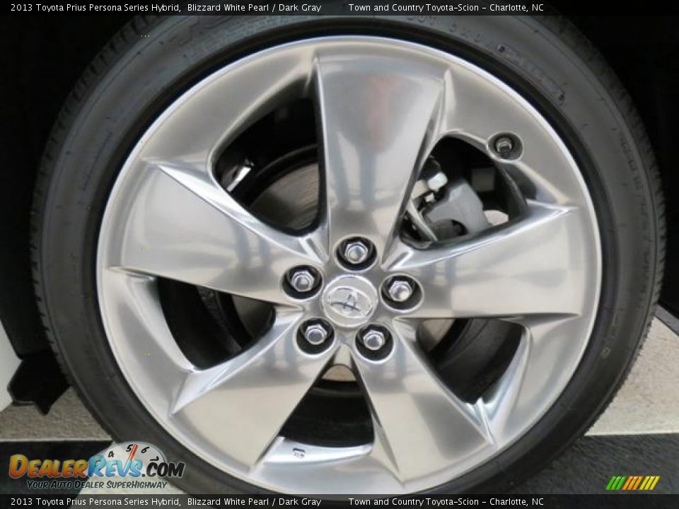 2013 Toyota Prius Persona Series Hybrid Wheel Photo #4
