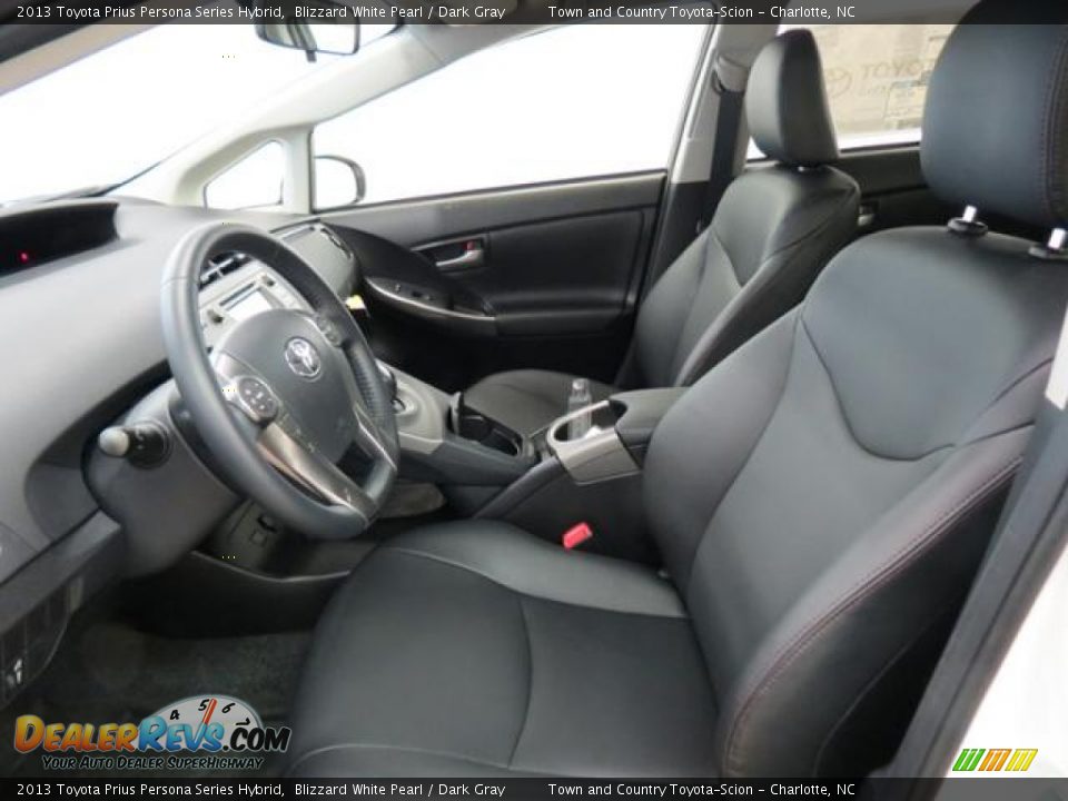 Front Seat of 2013 Toyota Prius Persona Series Hybrid Photo #8