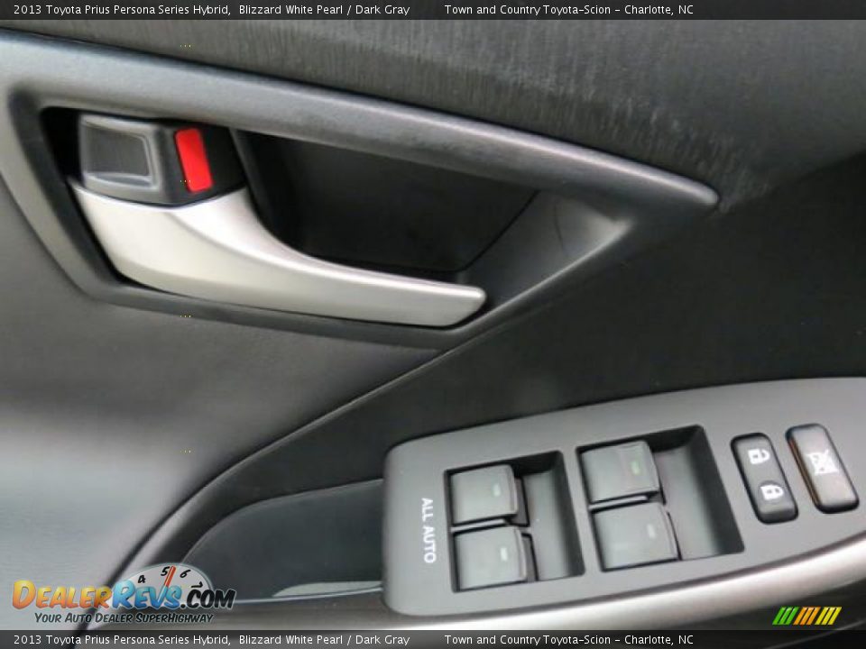 Controls of 2013 Toyota Prius Persona Series Hybrid Photo #10