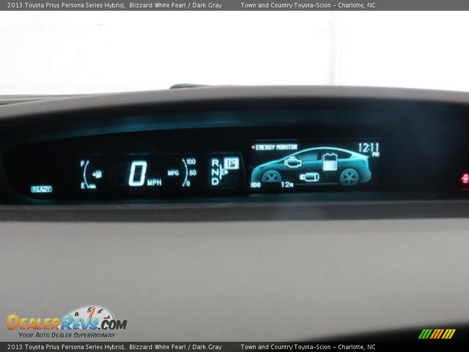 2013 Toyota Prius Persona Series Hybrid Gauges Photo #11