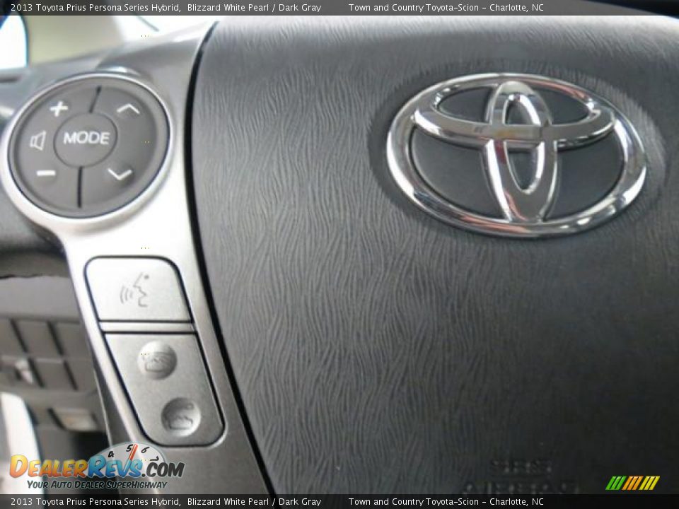 Controls of 2013 Toyota Prius Persona Series Hybrid Photo #14