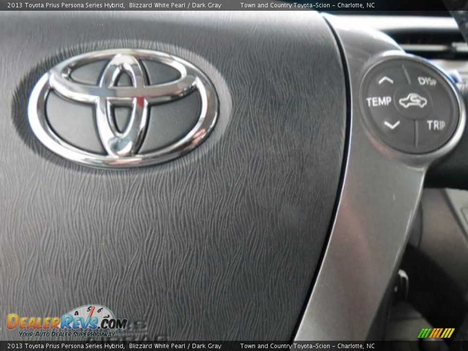 Controls of 2013 Toyota Prius Persona Series Hybrid Photo #15