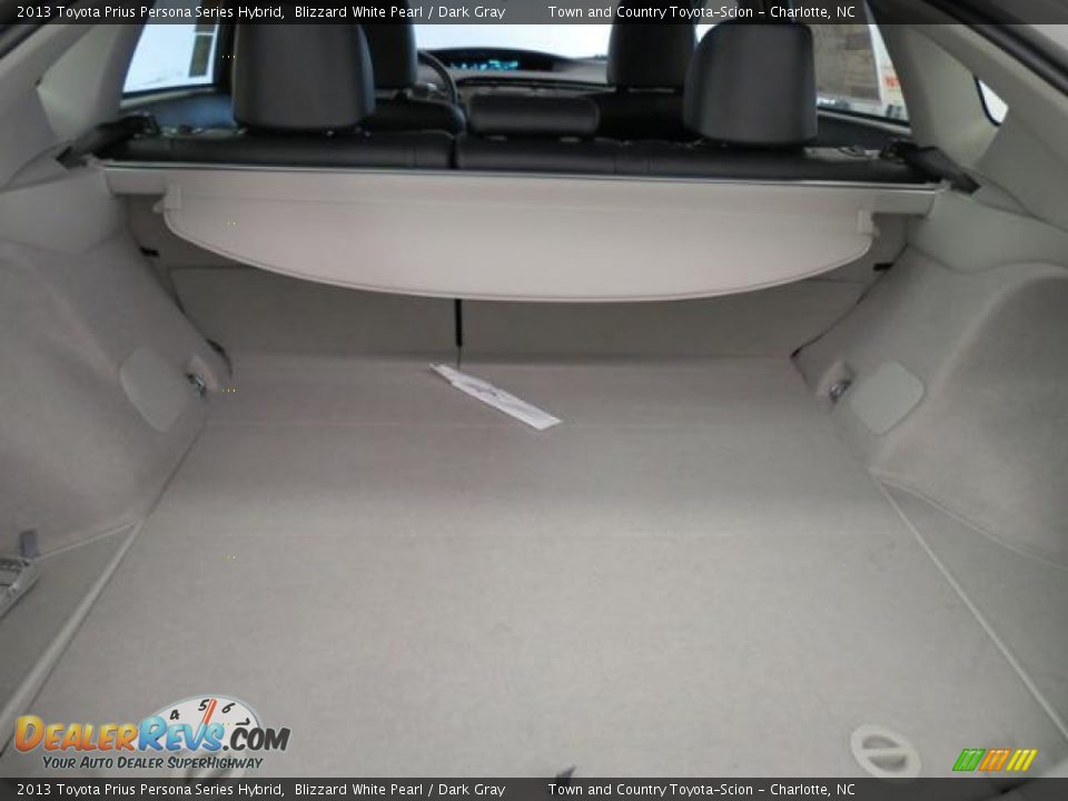 2013 Toyota Prius Persona Series Hybrid Trunk Photo #16