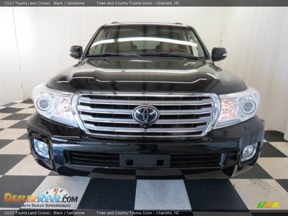 2013 Toyota Land Cruiser Black / Sandstone Photo #2