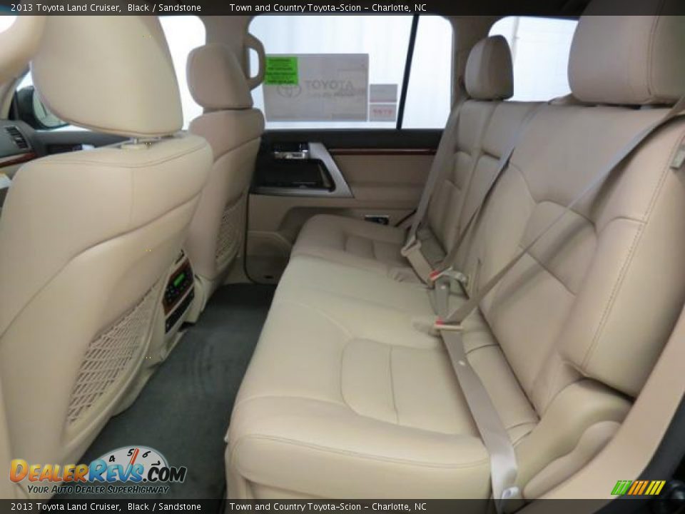 2013 Toyota Land Cruiser Black / Sandstone Photo #6