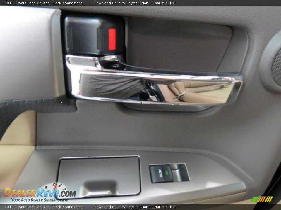 2013 Toyota Land Cruiser Black / Sandstone Photo #7