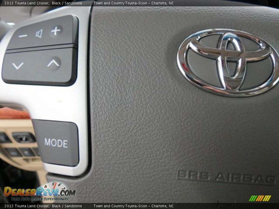 2013 Toyota Land Cruiser Black / Sandstone Photo #15