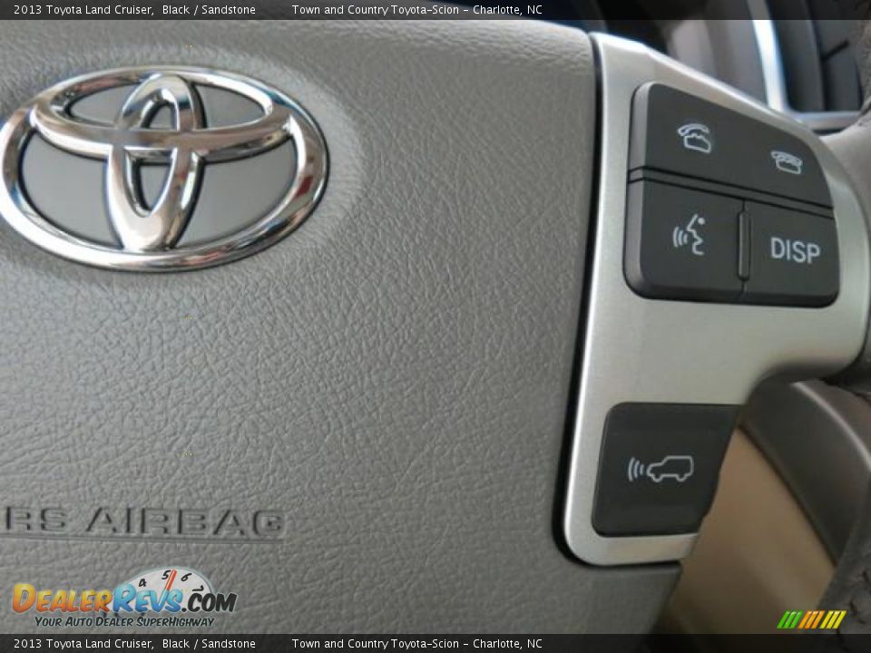 2013 Toyota Land Cruiser Black / Sandstone Photo #16