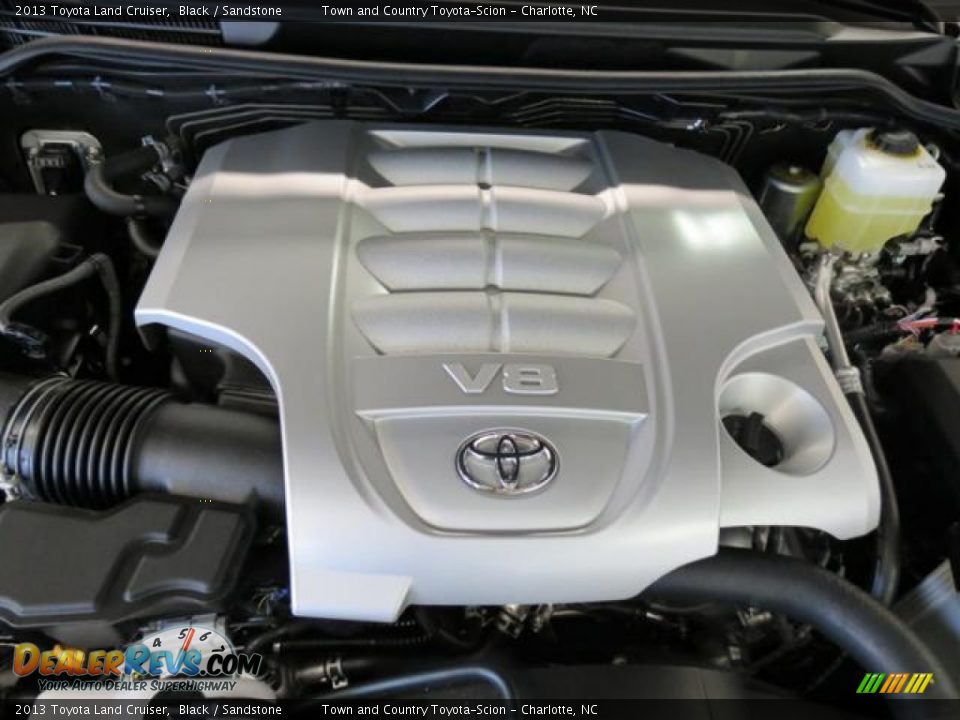 2013 Toyota Land Cruiser Black / Sandstone Photo #21