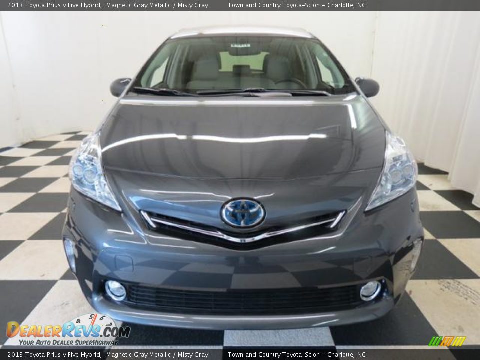 2013 Toyota Prius v Five Hybrid Magnetic Gray Metallic / Misty Gray Photo #2