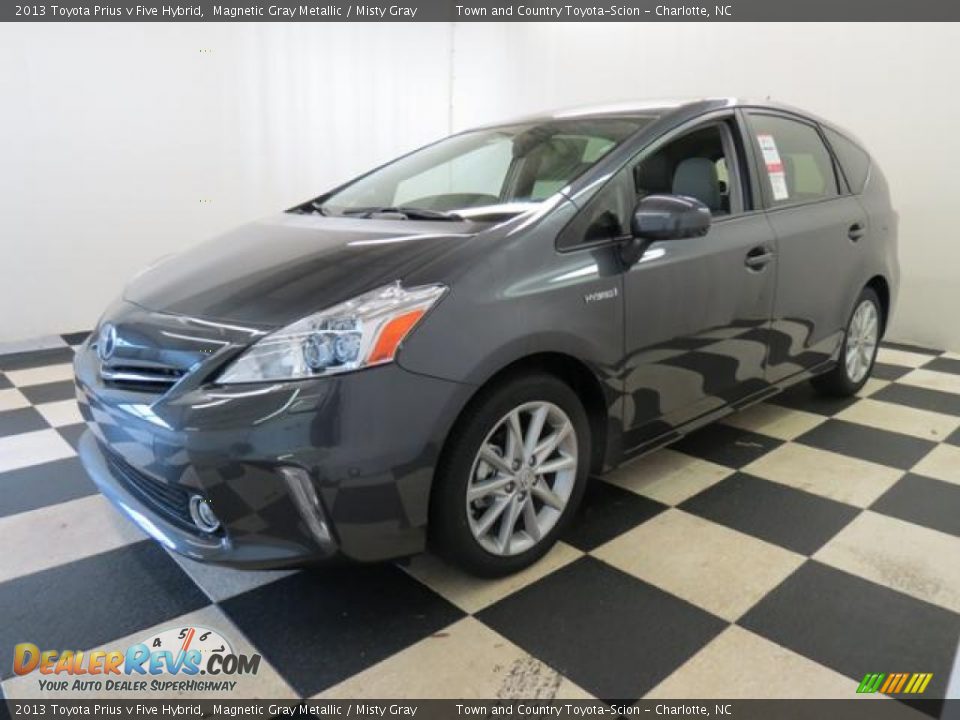 2013 Toyota Prius v Five Hybrid Magnetic Gray Metallic / Misty Gray Photo #3