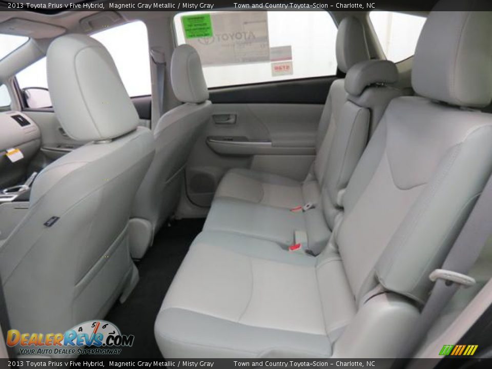 2013 Toyota Prius v Five Hybrid Magnetic Gray Metallic / Misty Gray Photo #6