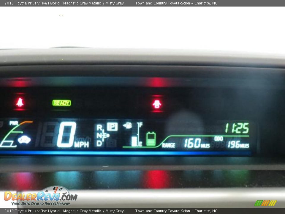 2013 Toyota Prius v Five Hybrid Magnetic Gray Metallic / Misty Gray Photo #12