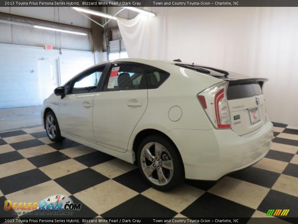 2013 Toyota Prius Persona Series Hybrid Blizzard White Pearl / Dark Gray Photo #19