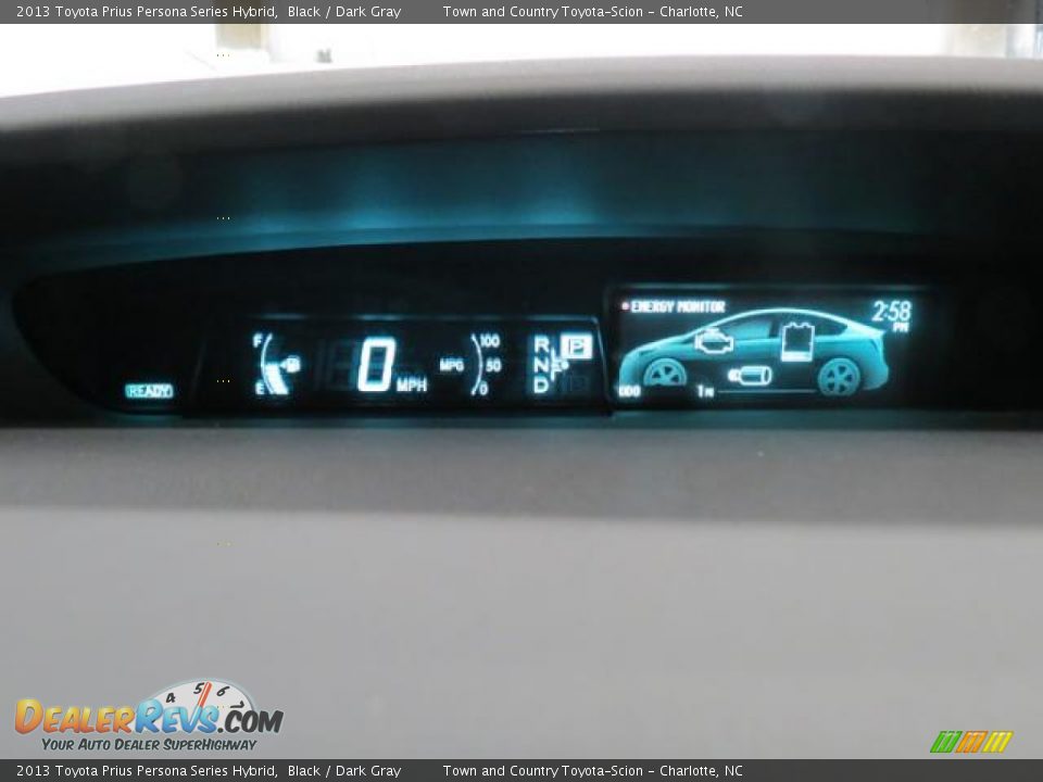 2013 Toyota Prius Persona Series Hybrid Gauges Photo #11