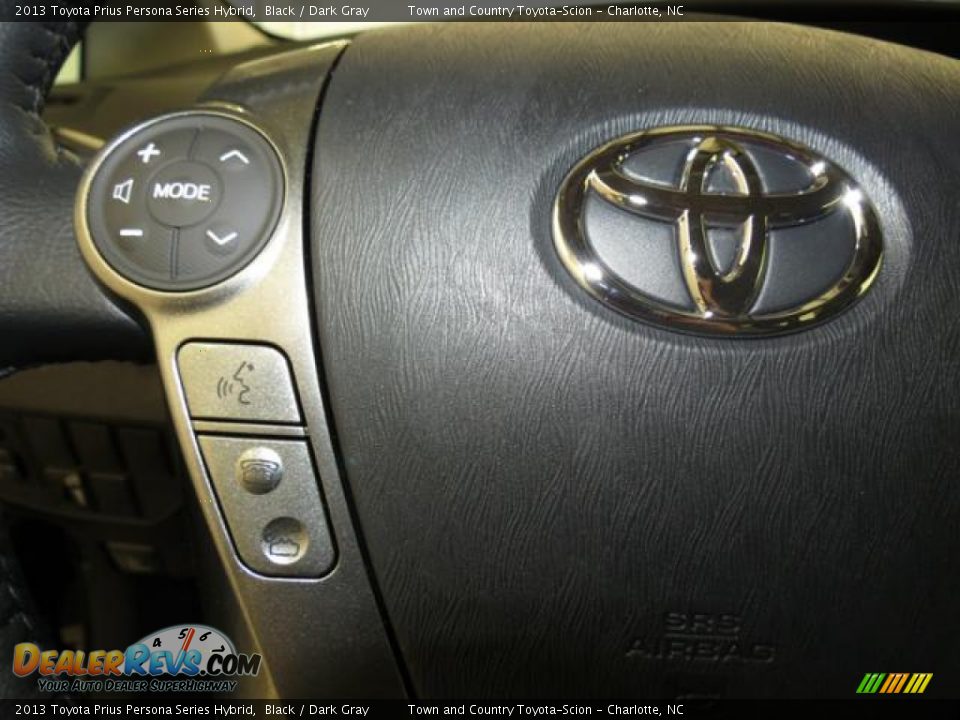 Controls of 2013 Toyota Prius Persona Series Hybrid Photo #14