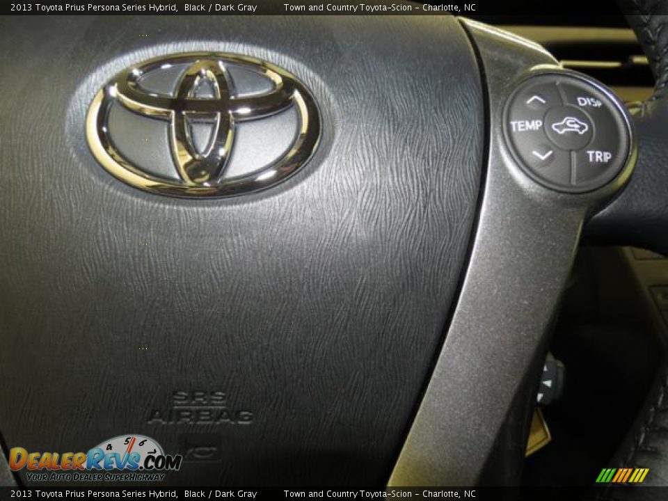 Controls of 2013 Toyota Prius Persona Series Hybrid Photo #15