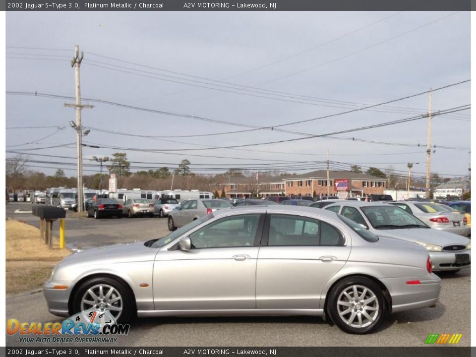 Platinum Metallic 2002 Jaguar S-Type 3.0 Photo #4