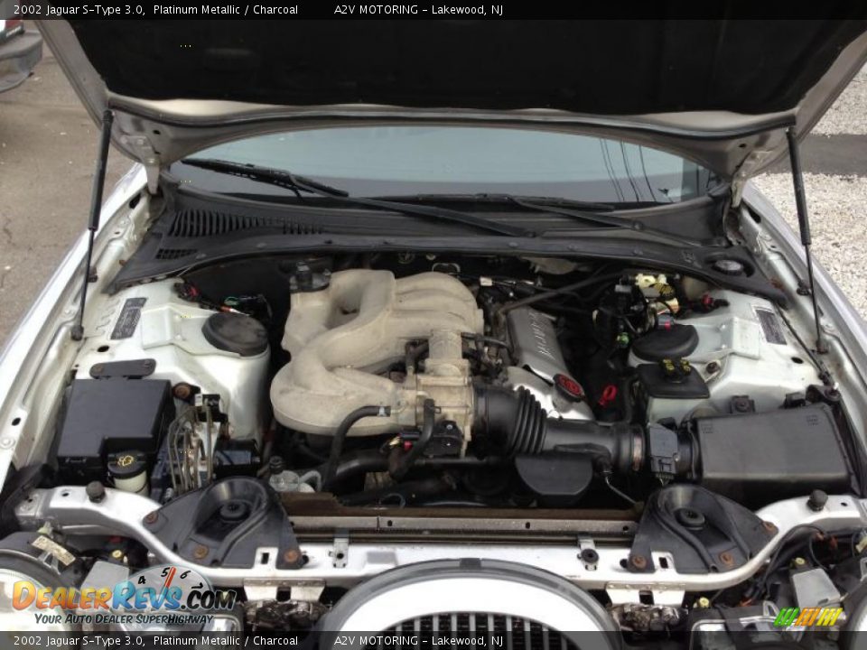 2002 Jaguar S-Type 3.0 3.0 Liter DOHC 24 Valve V6 Engine Photo #10