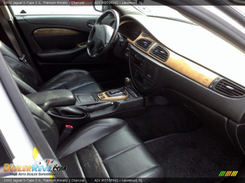 Charcoal Interior - 2002 Jaguar S-Type 3.0 Photo #20
