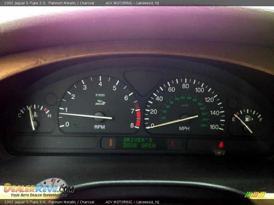 2002 Jaguar S-Type 3.0 Gauges Photo #28